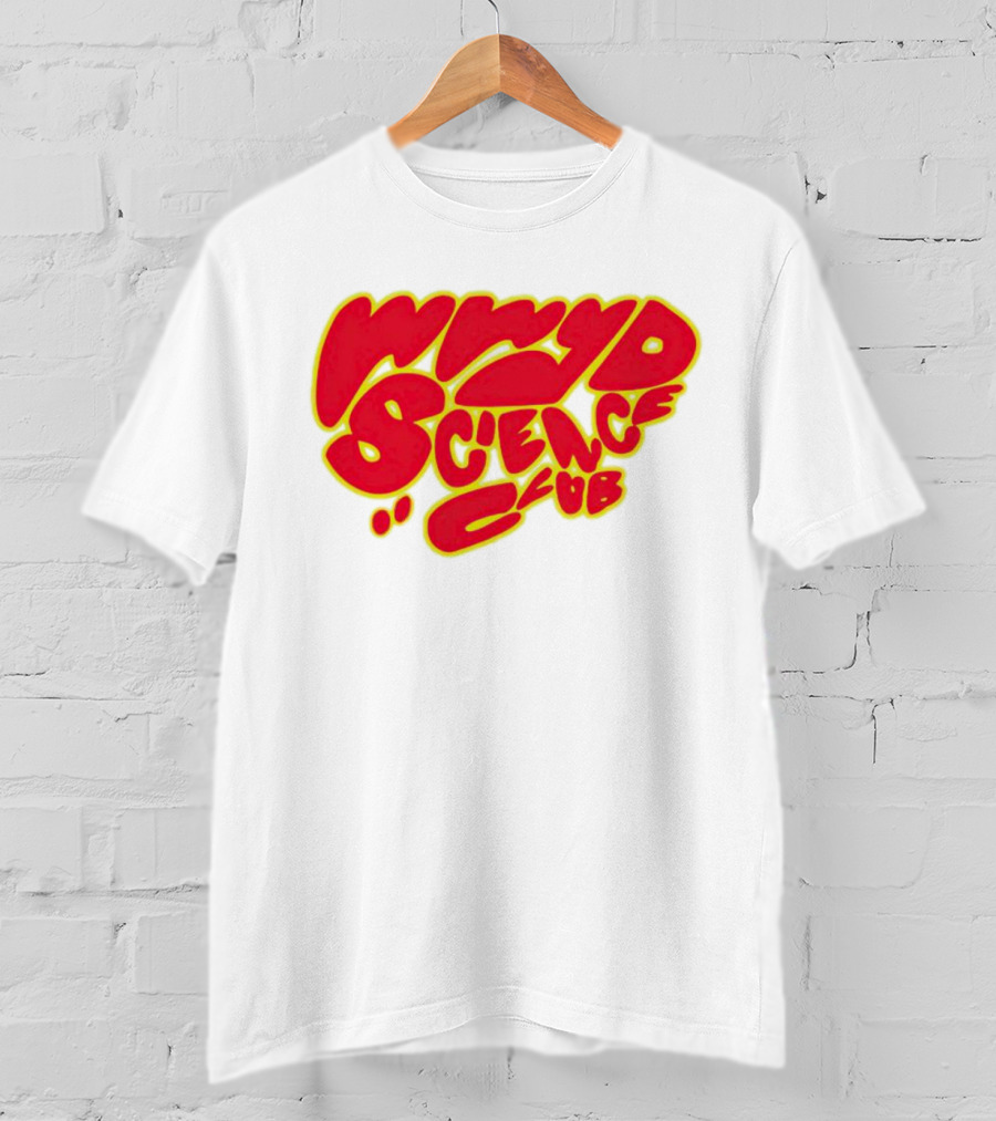 WWYD Science Club Retro Font T-Shirt