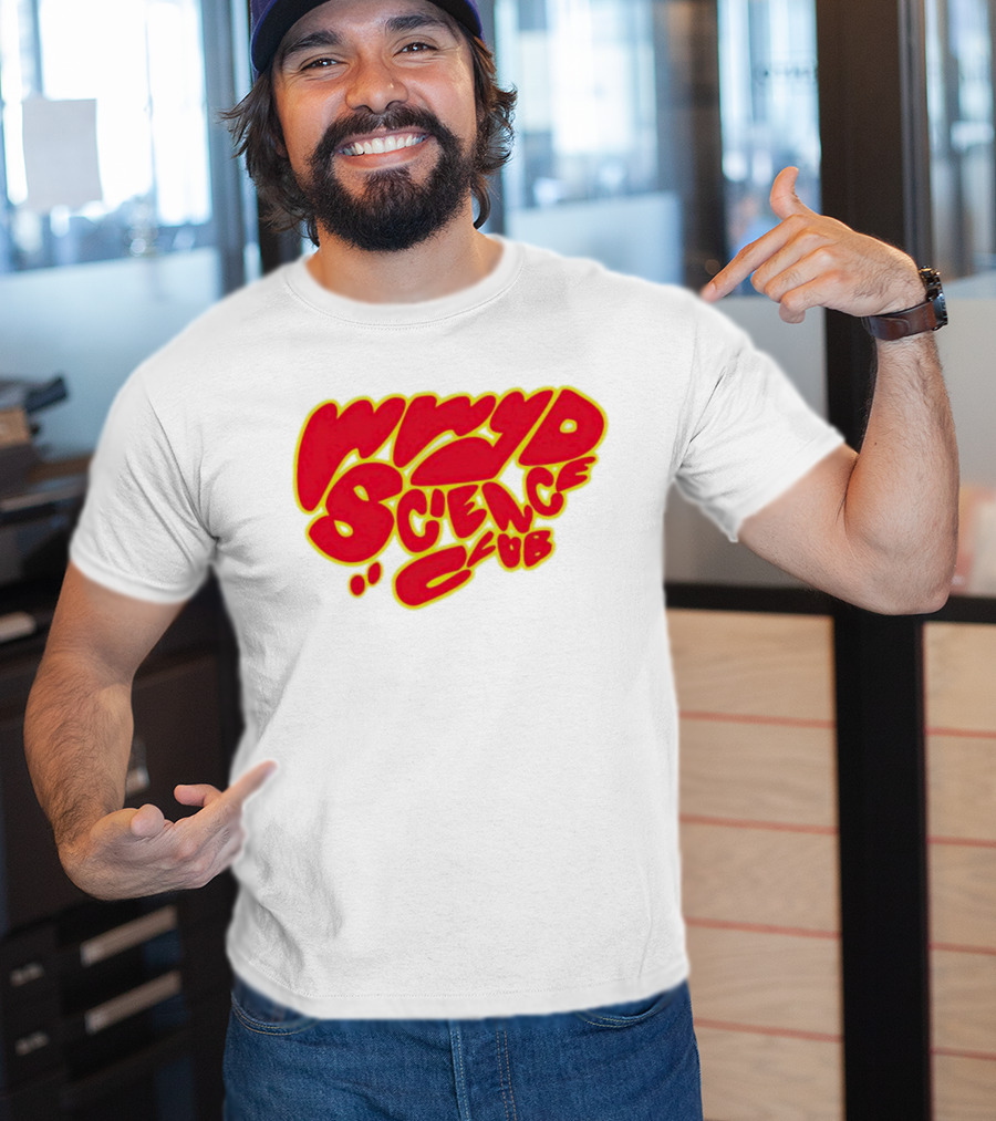 WWYD Science Club Retro Font T-Shirt