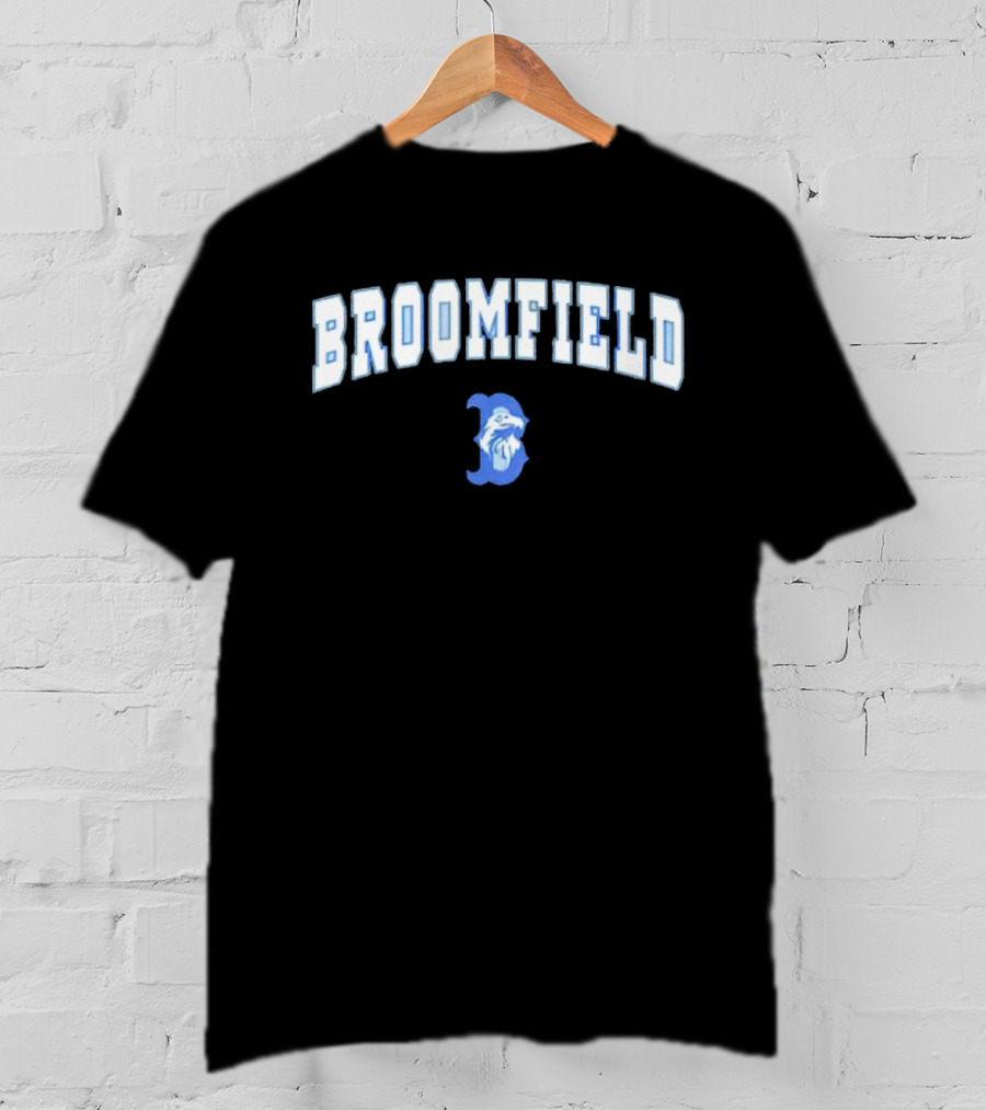 Broomfield High School Eagles Logo B With Eagle Head T-Shirt