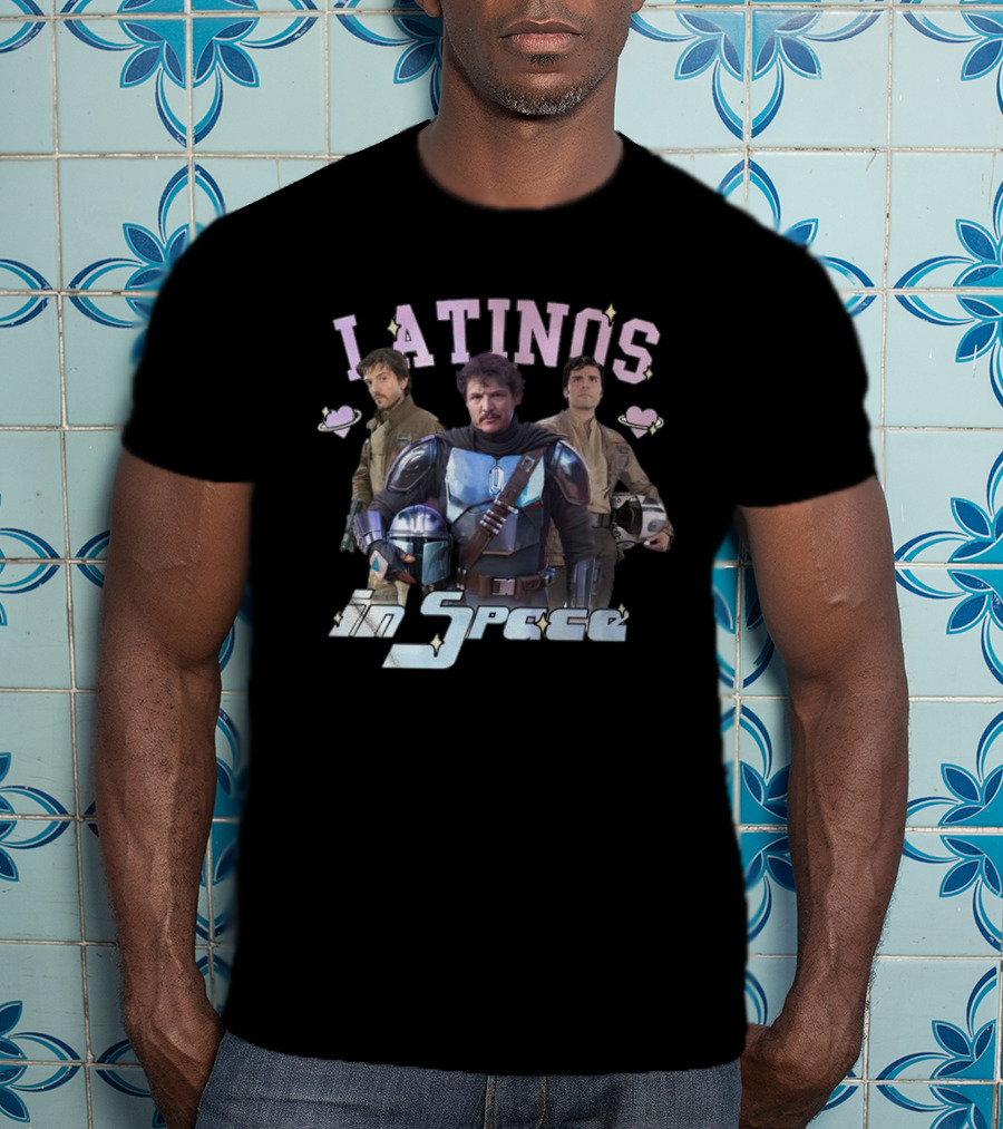 Latinos In Space Star Wars Characters Iconic T-Shirt