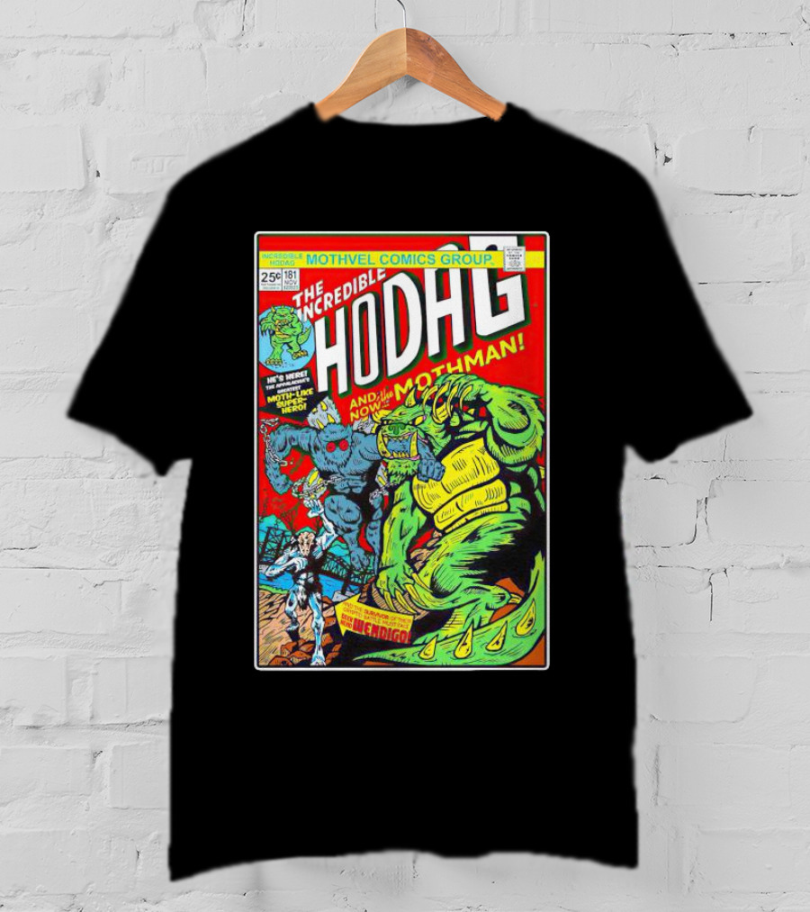 Mothvel Comics Group The Incredible Hodag And The Mothman Battles Incredico T-Shirt