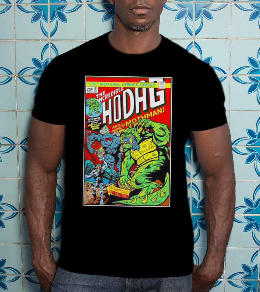 Mothvel Comics Group The Incredible Hodag And The Mothman Battles Incredico T-Shirt
