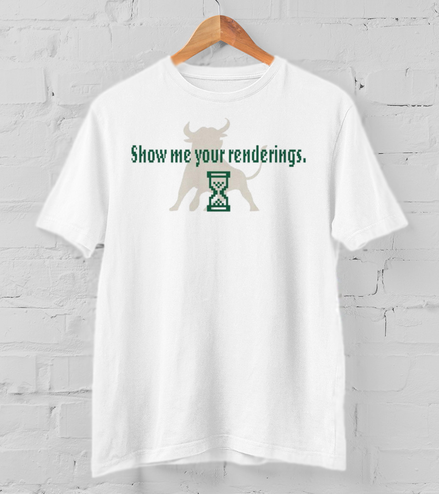 South Florida Bulls Show Me Your Renderings Hourglass T-Shirt