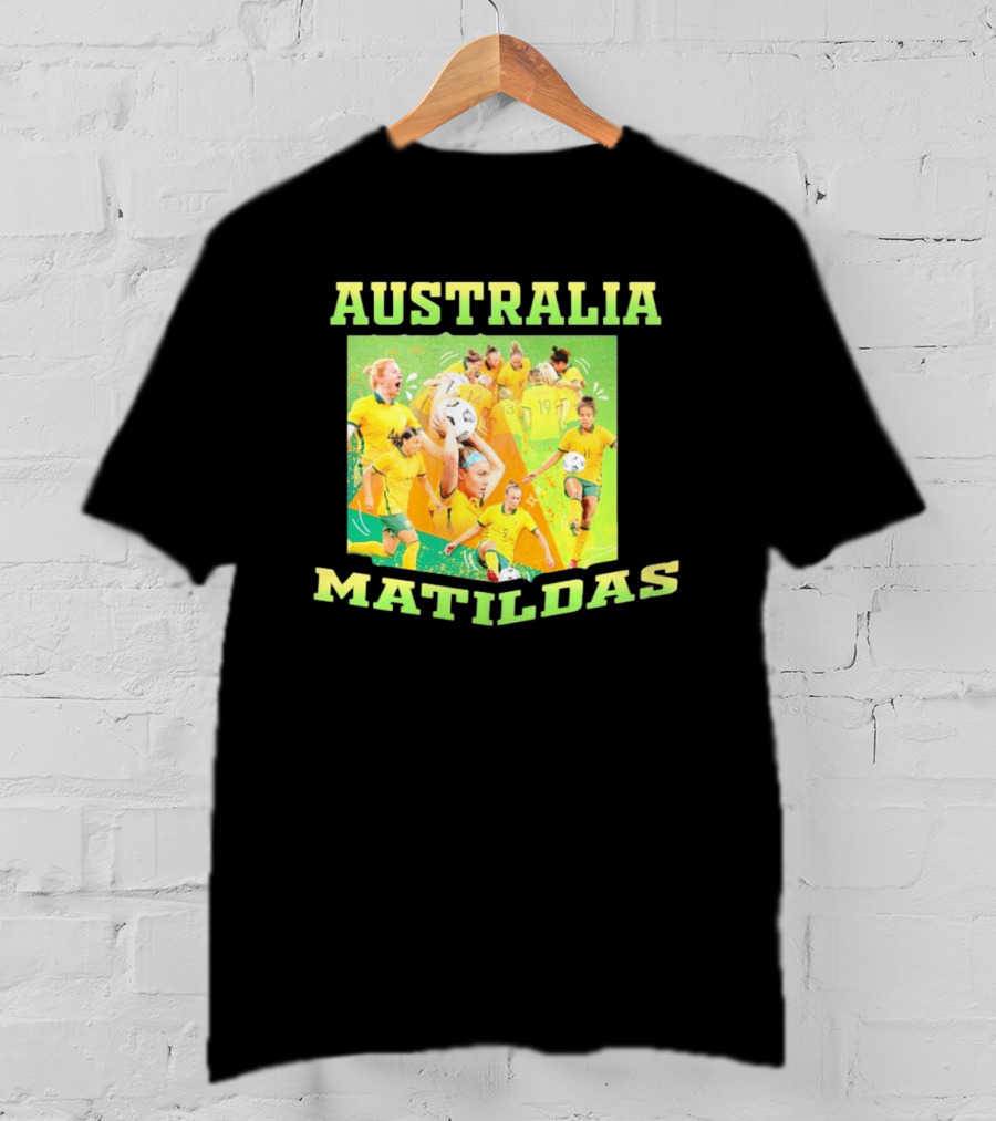 Australia Matildas Soccer Team Players T-Shirt