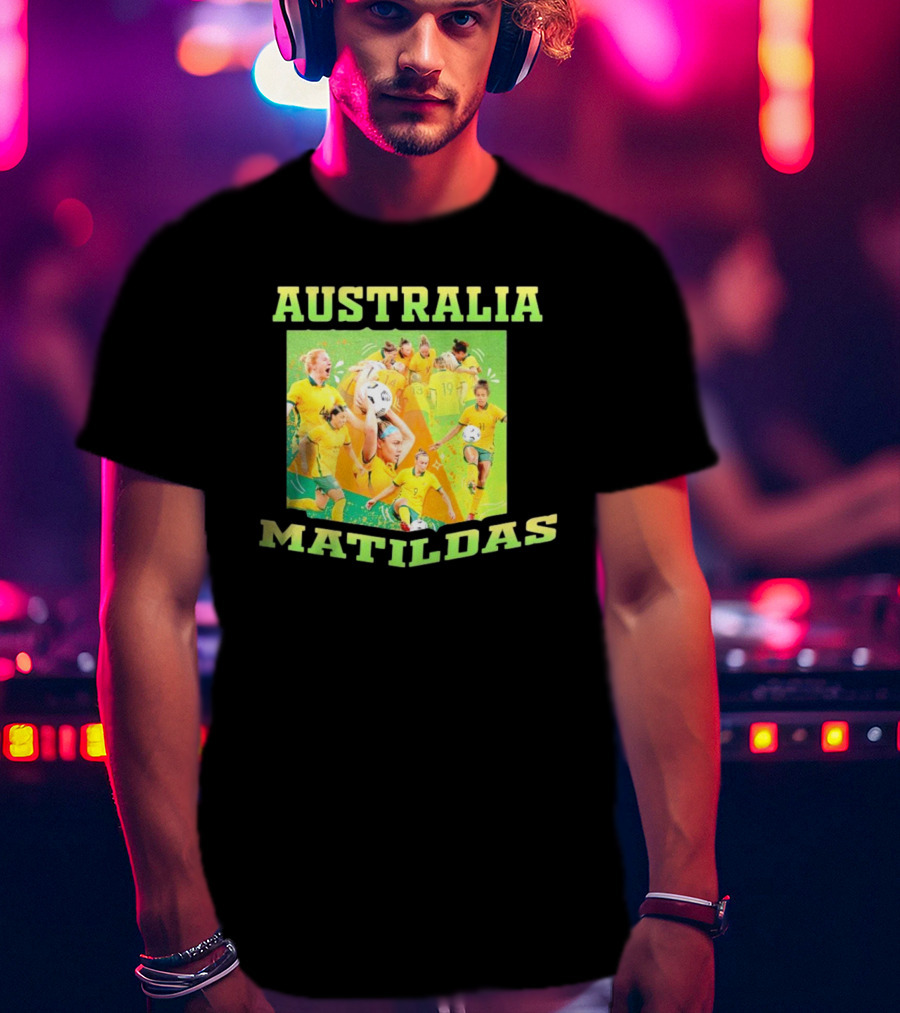 Australia Matildas Soccer Team Players T-Shirt