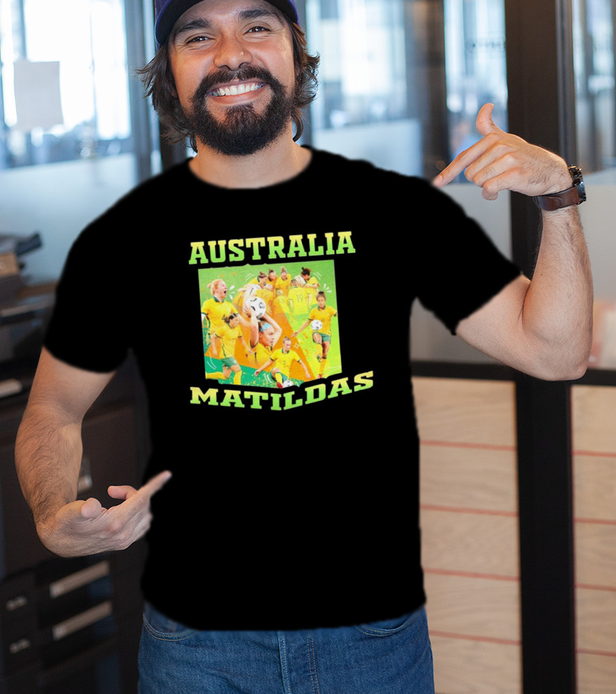 Australia Matildas Soccer Team Players T-Shirt