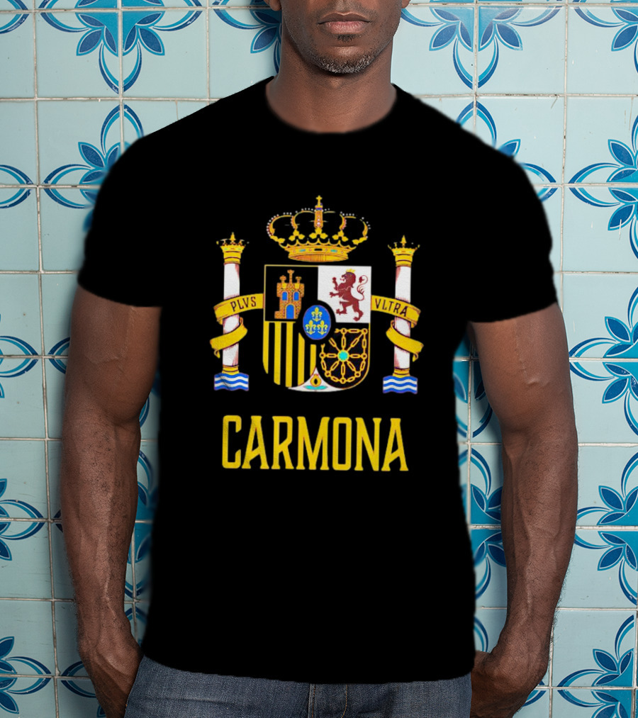 Carmona Spain Espana Coat Of Arms Crest Plus Ultra T-Shirt