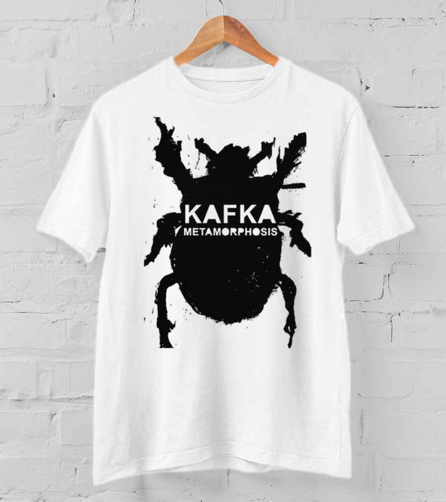 Kafka Metamorphosis Dark Insect T-Shirt