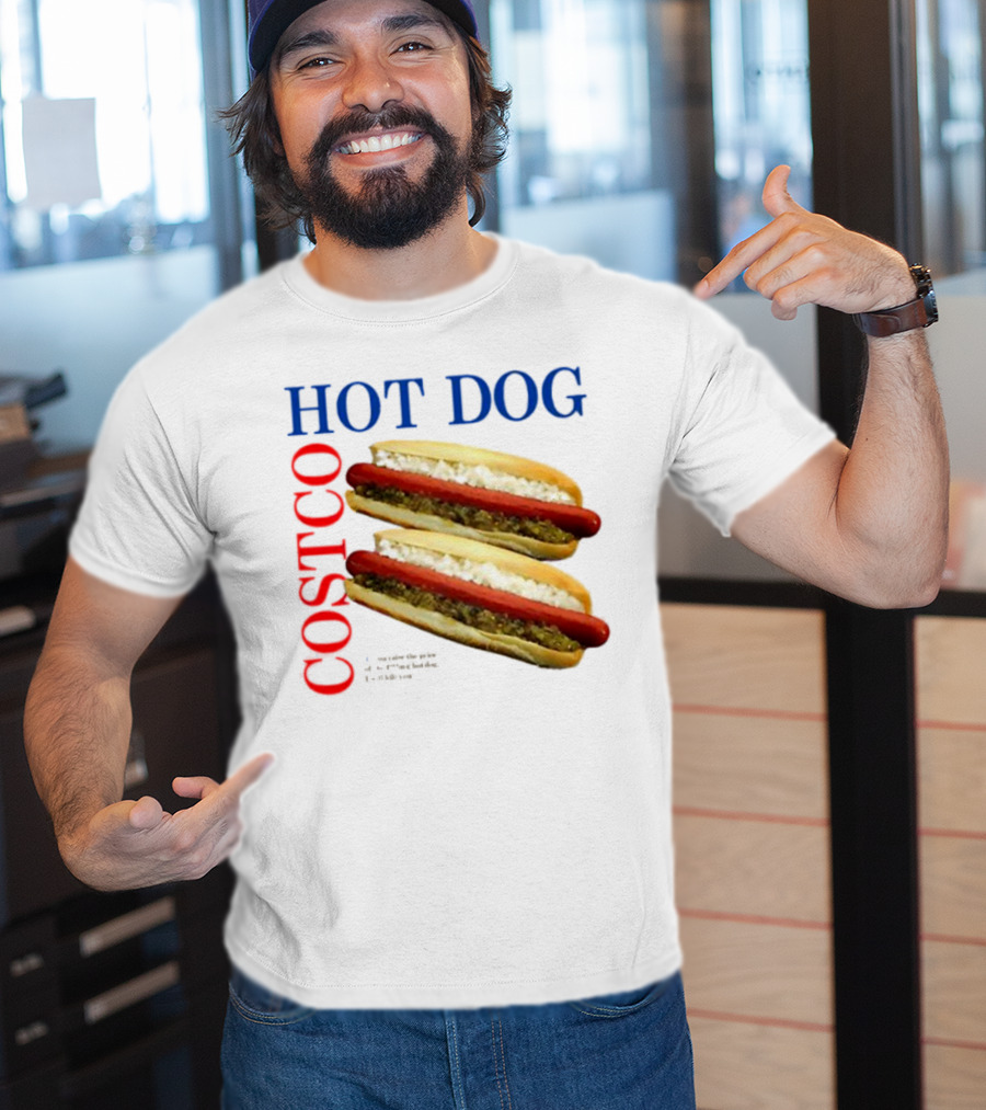 Hot Dog Costco Double Delight The Best Hot Dog T-Shirt