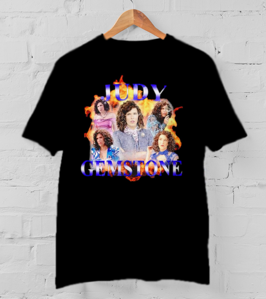 Judy Gemstone Fiery Montage T-Shirt