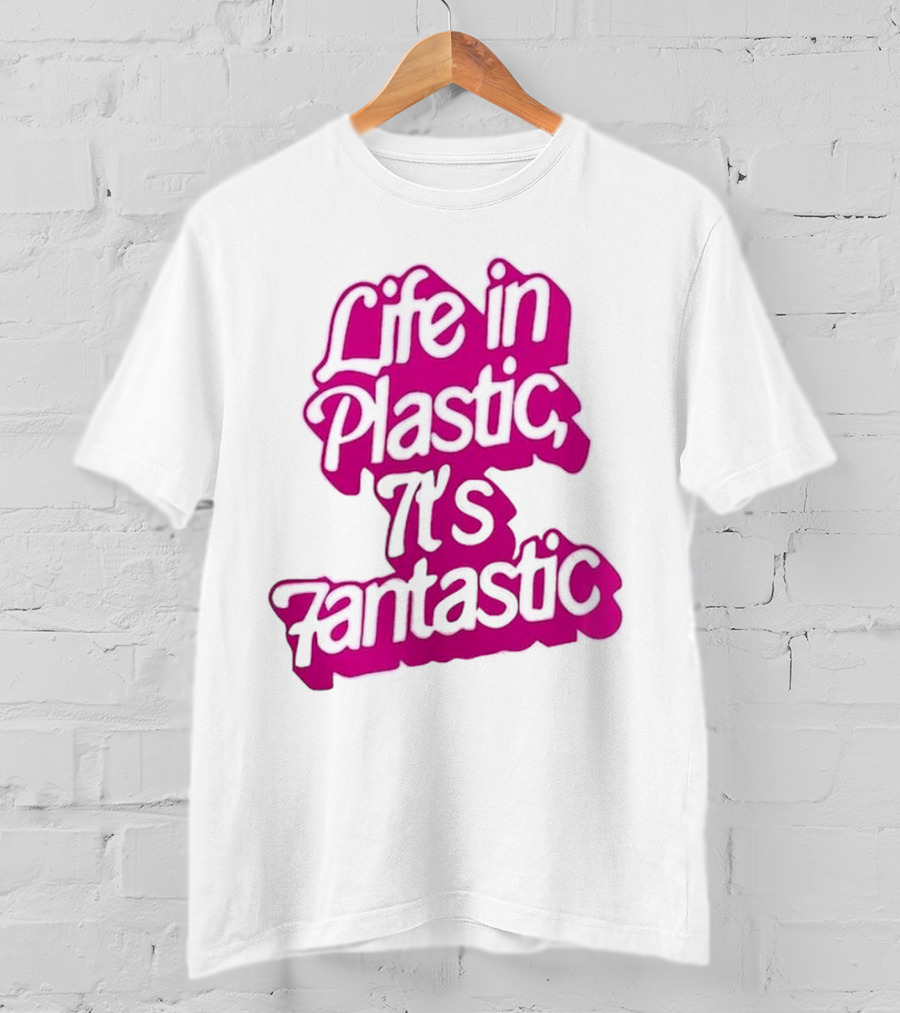 Life In Plastic It's Fantastic Cool Girl Barbi T-Shirt