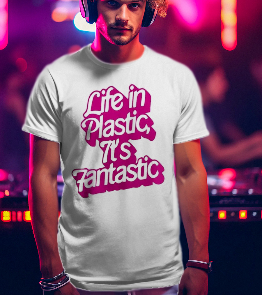 Life In Plastic It's Fantastic Cool Girl Barbi T-Shirt