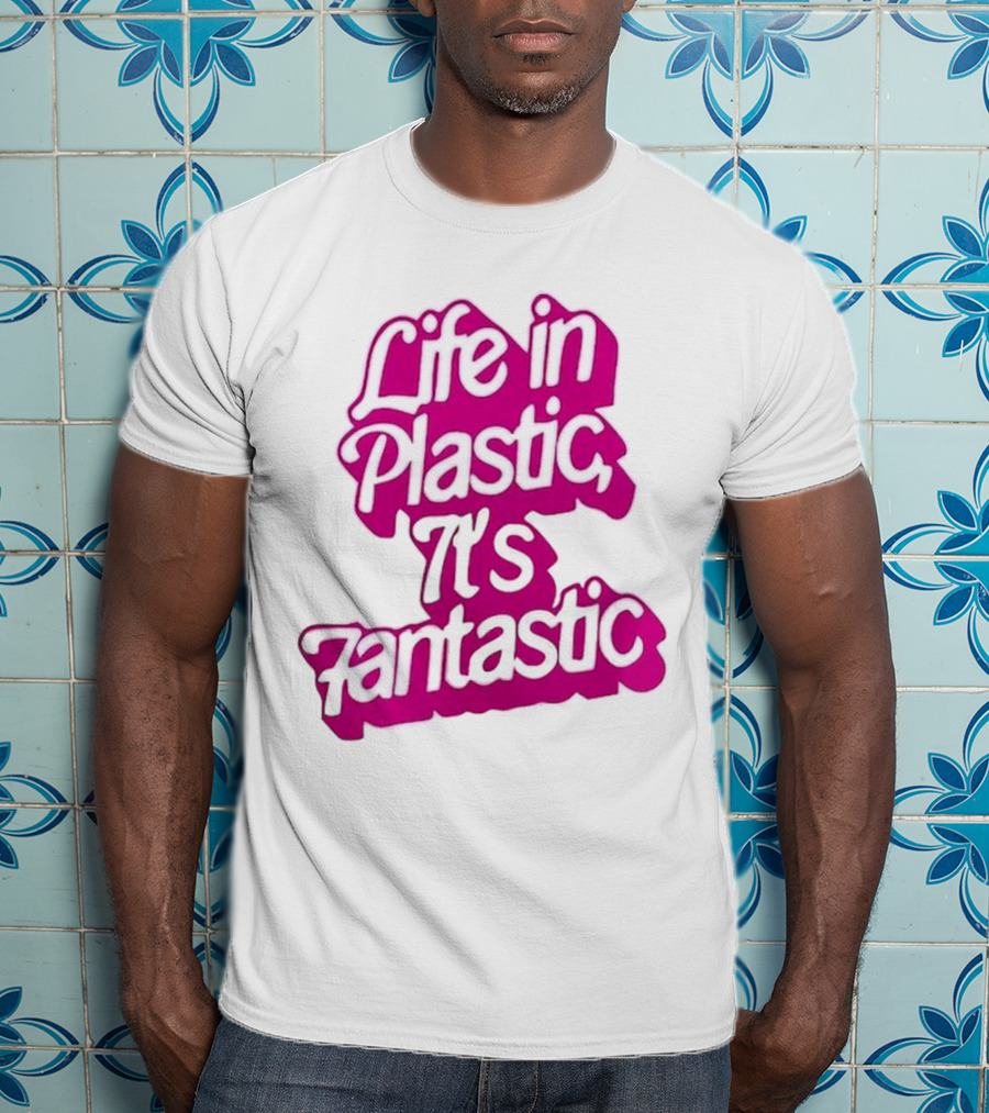 Life In Plastic It's Fantastic Cool Girl Barbi T-Shirt
