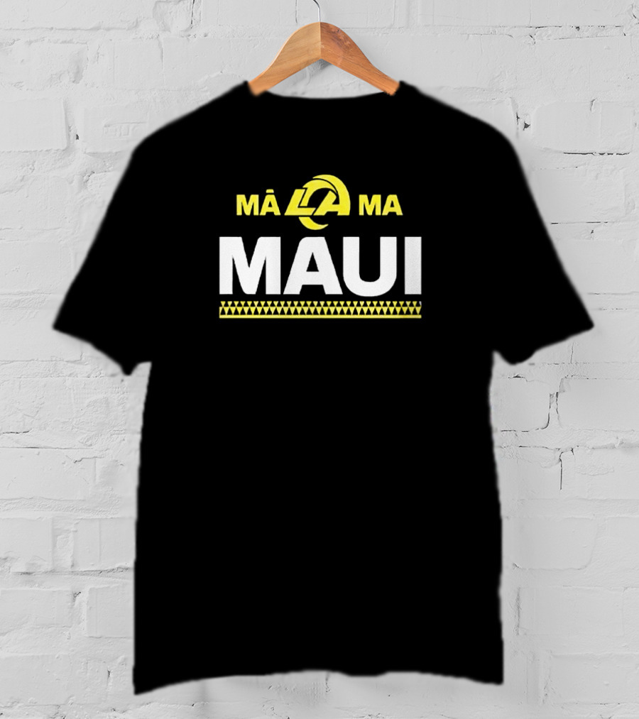 Los Angeles Rams Mālama Maui T-Shirt