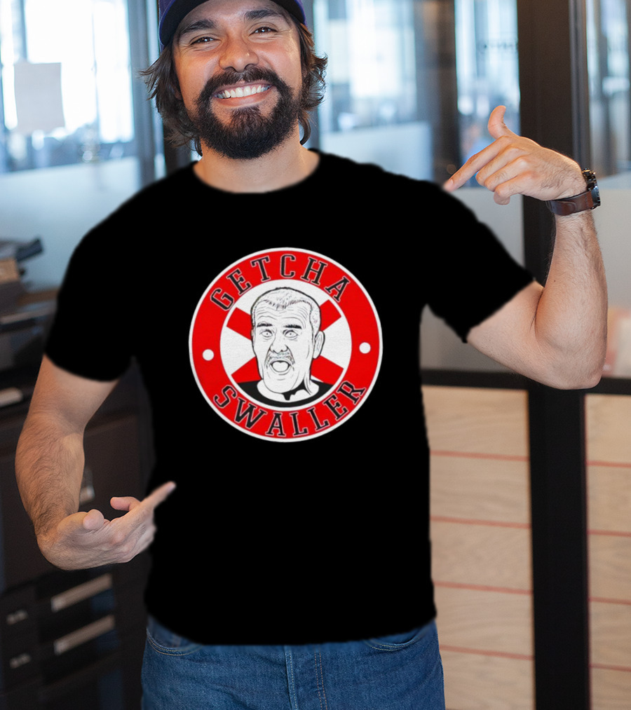 Getcha Swaller Red Circle Character T-Shirt