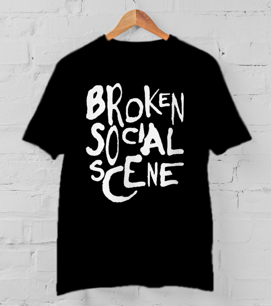 Broken Social Scene Band Text T-Shirt