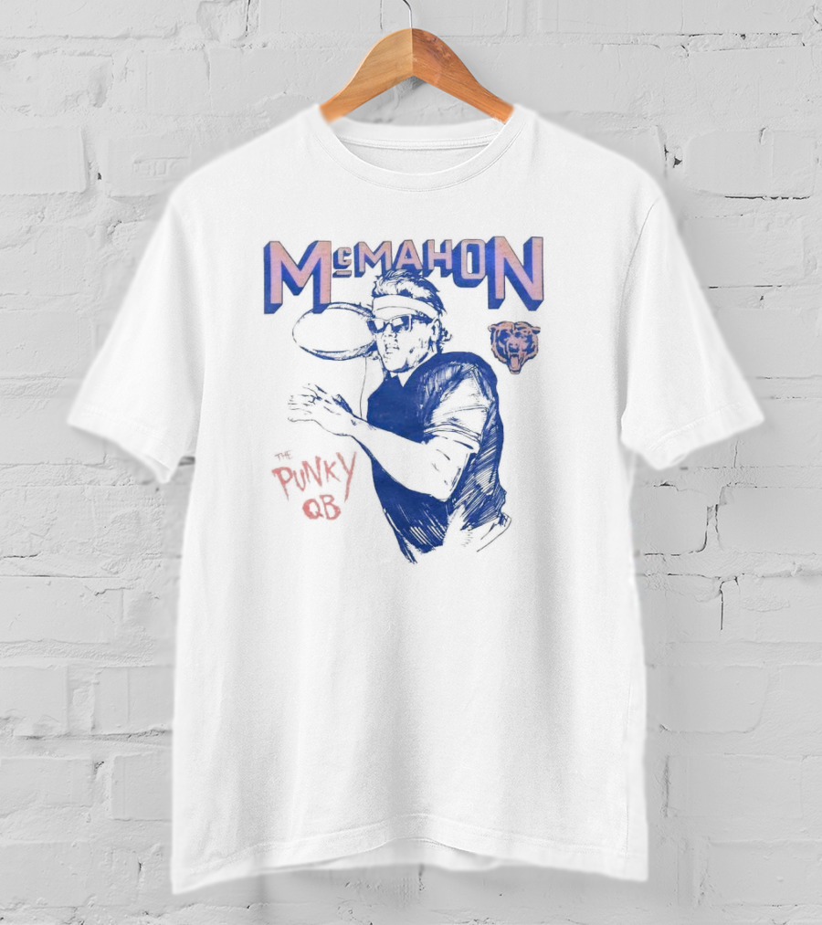 Jim McMahon Chicago Bears The Punky QB T-Shirt