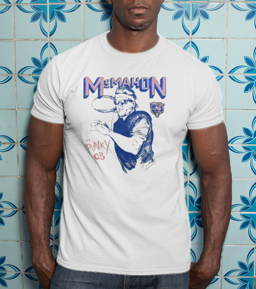 Jim McMahon Chicago Bears The Punky QB T-Shirt