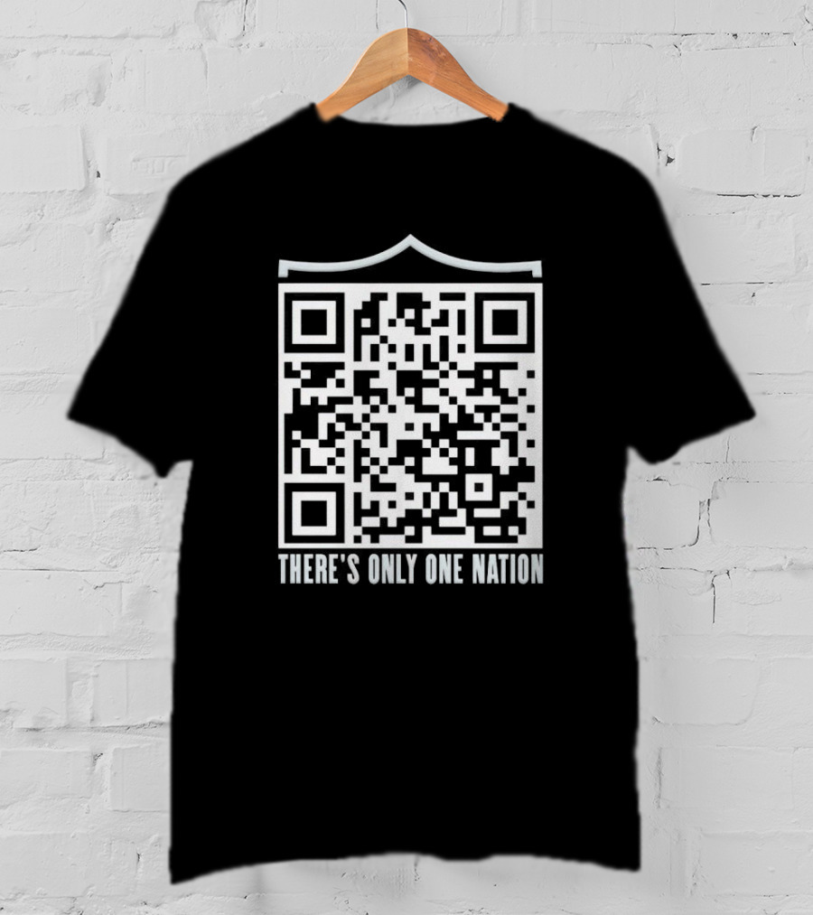 Raiders QR Code There's Only One Nation T-Shirt