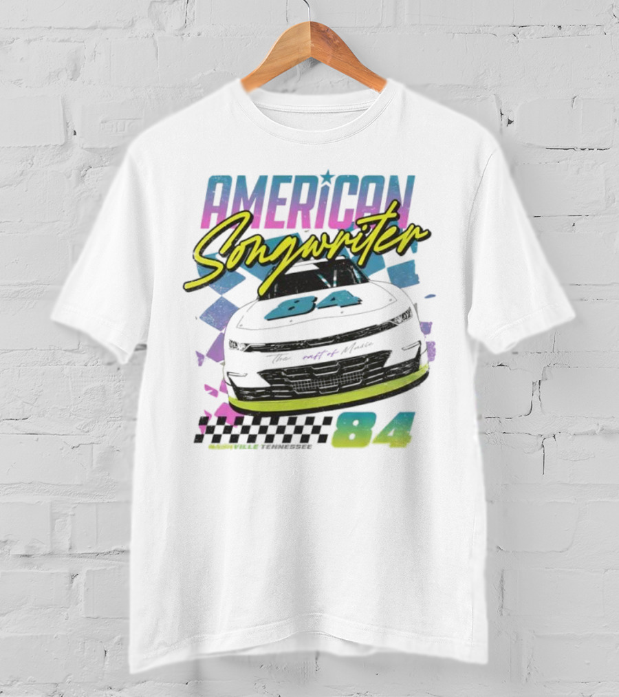 American Songwriter Racing Nashville 84 Moffitt T-Shirt