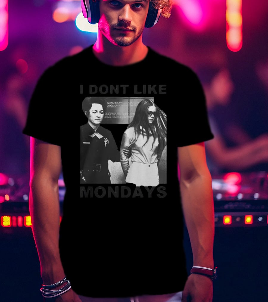 I Don’t Like Mondays Brenda Ann Spencer Arrest Scene T-Shirt