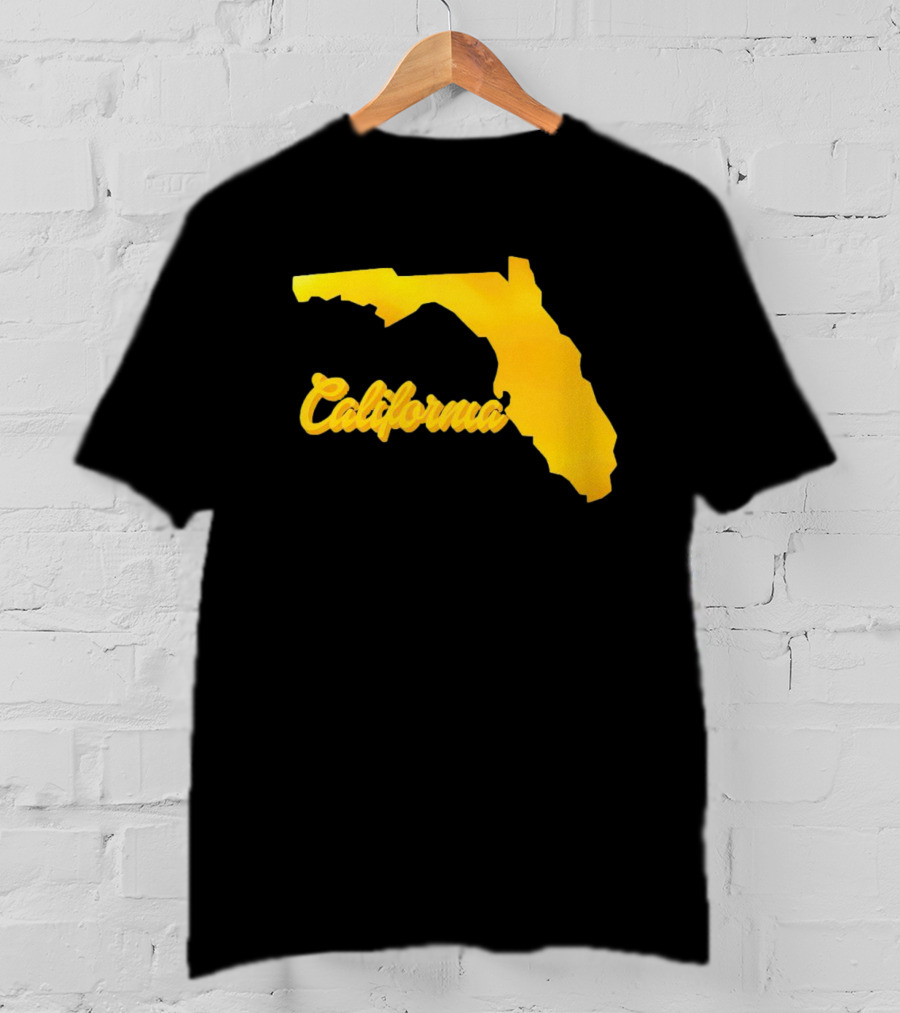 California Florida Map Playful Twist T-Shirt