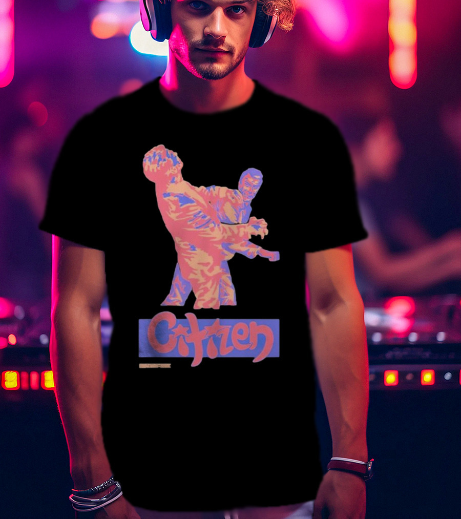 Citizen Fight Beat Retro Martial Arts Duo T-Shirt