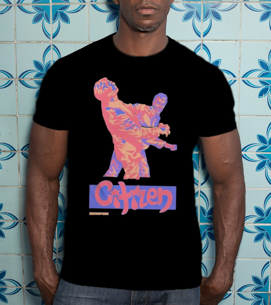 Citizen Fight Beat Retro Martial Arts Duo T-Shirt