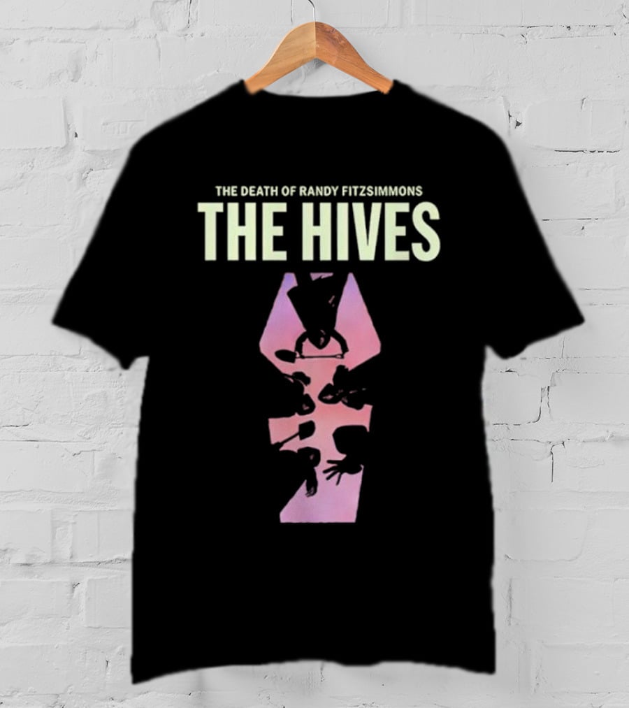 The Death Of Randy Fitzsimmons The Hives Coffin T-Shirt