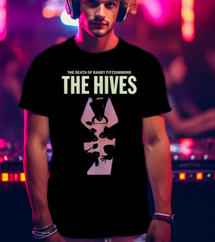 The Death Of Randy Fitzsimmons The Hives Coffin T-Shirt