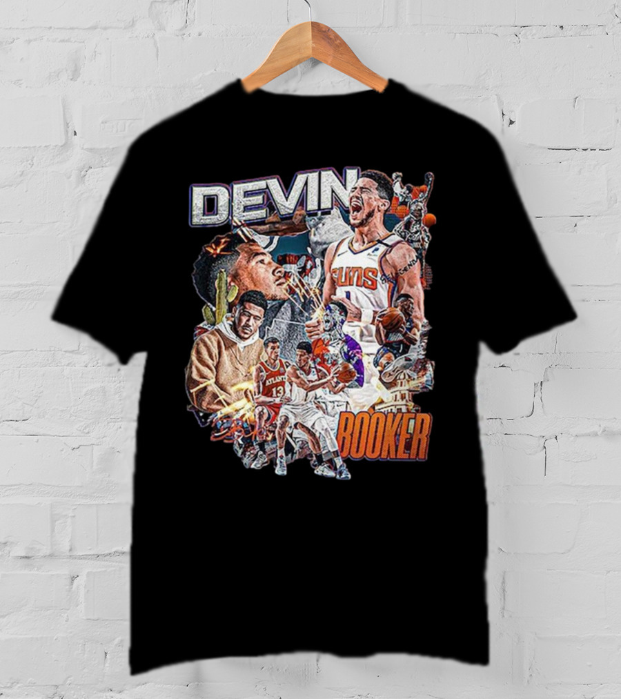 Devin Booker Suns Basketball Highlights And Moments T-Shirt