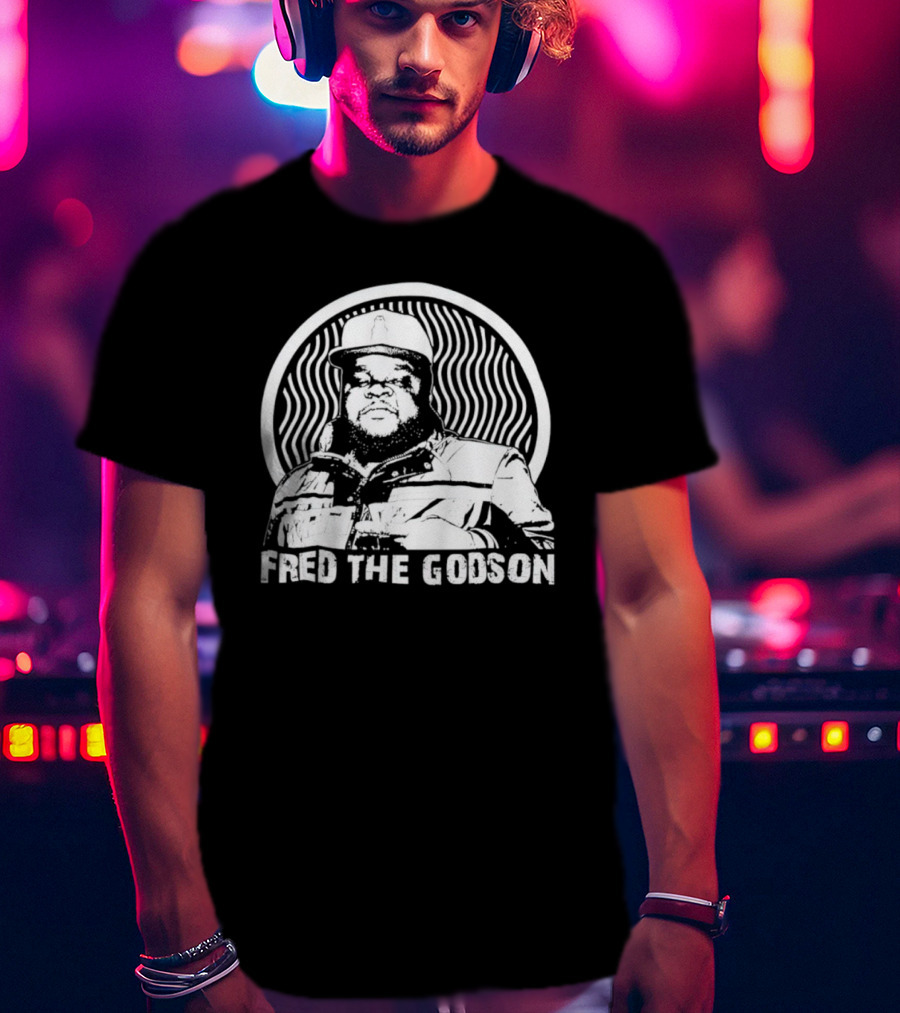Fred The Godson Portrait With Hat And Jacket In T-Shirt