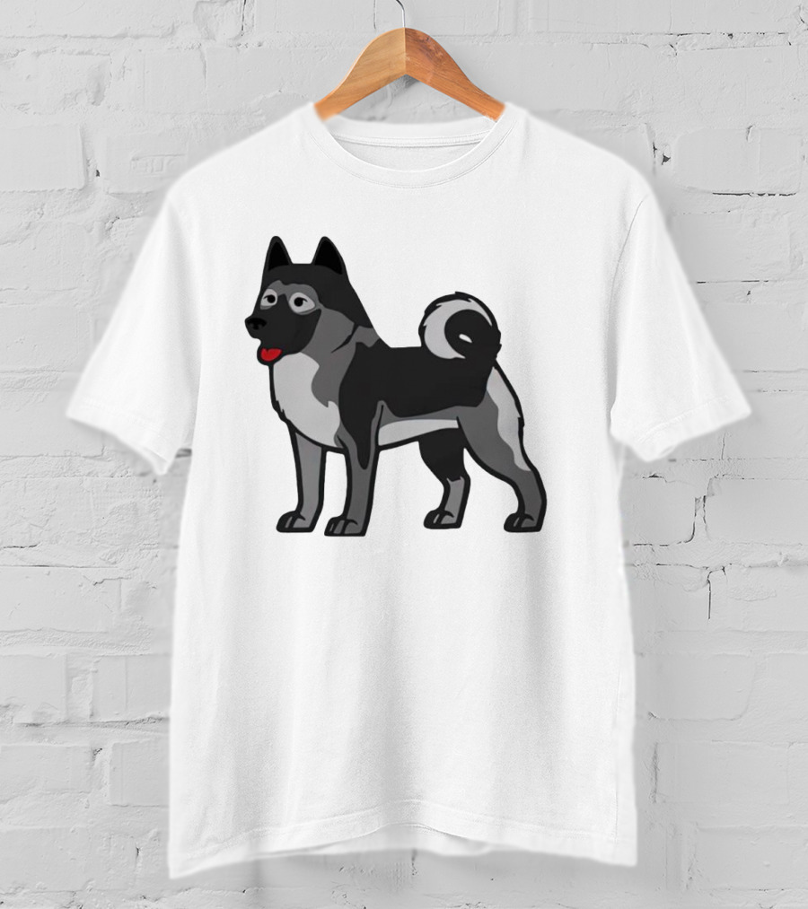 General Freya Organa The Norwegian Elkhound Puppy Dog T-Shirt
