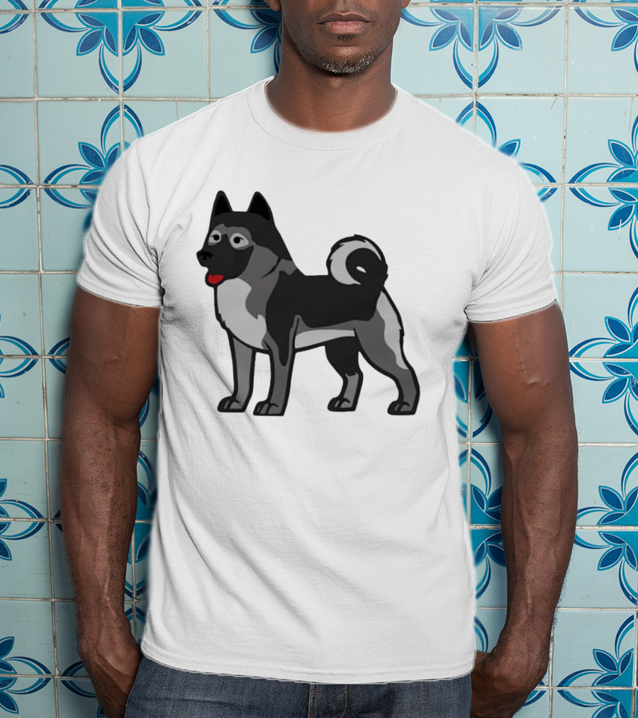 General Freya Organa The Norwegian Elkhound Puppy Dog T-Shirt