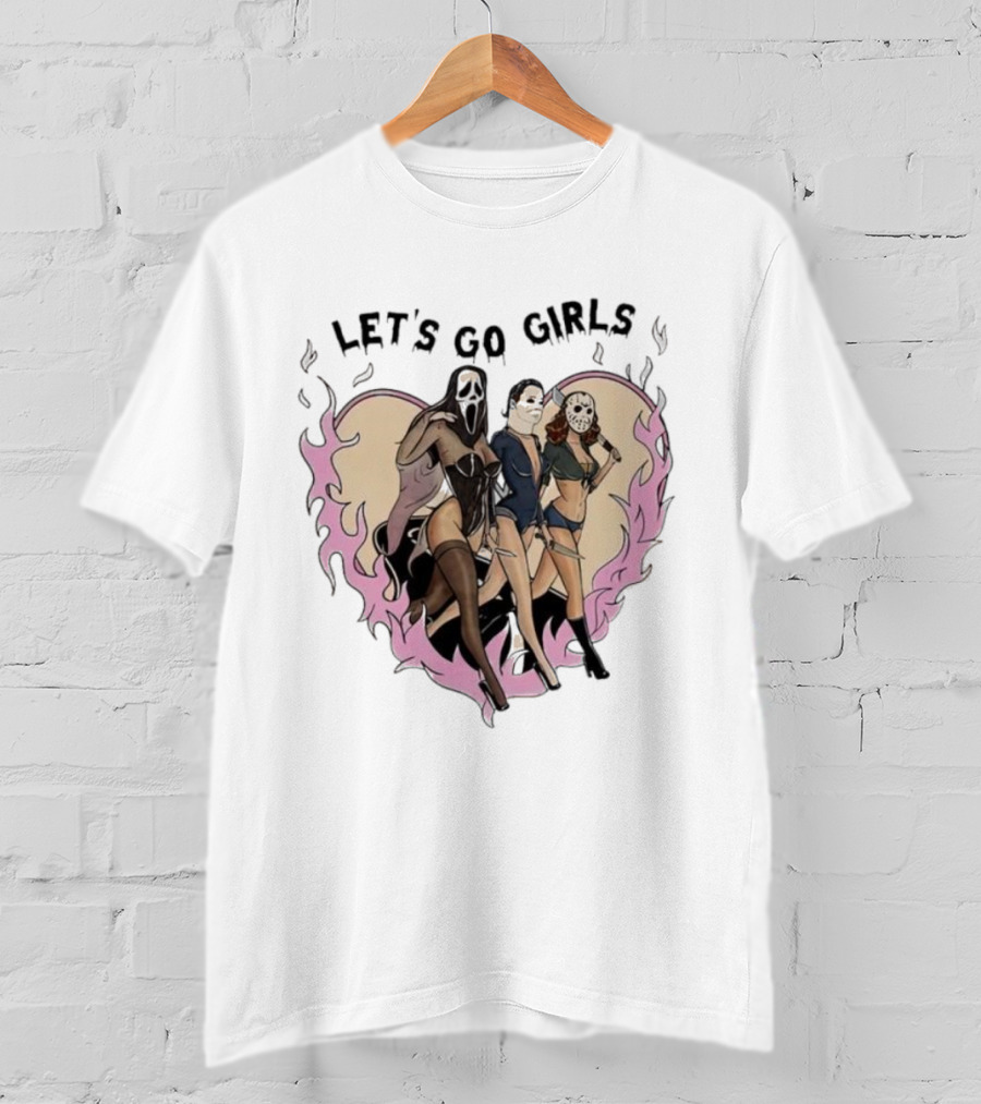 Let's Go Girls Horror Serial Killer T-Shirt