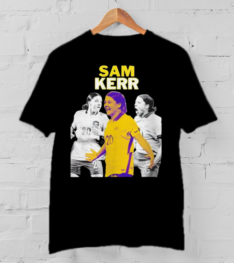 Sam Kerr Matildas Australia Soccer Star T-Shirt