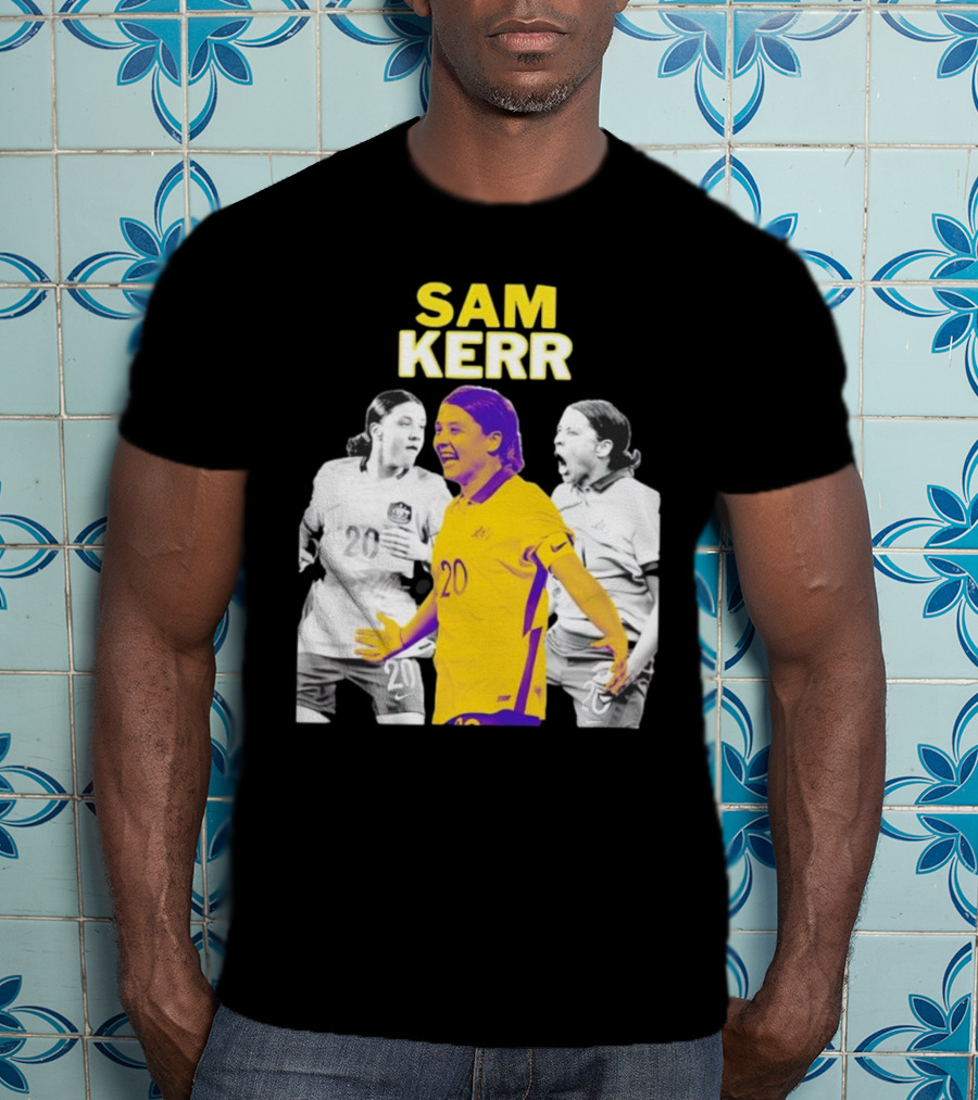 Sam Kerr Matildas Australia Soccer Star T-Shirt