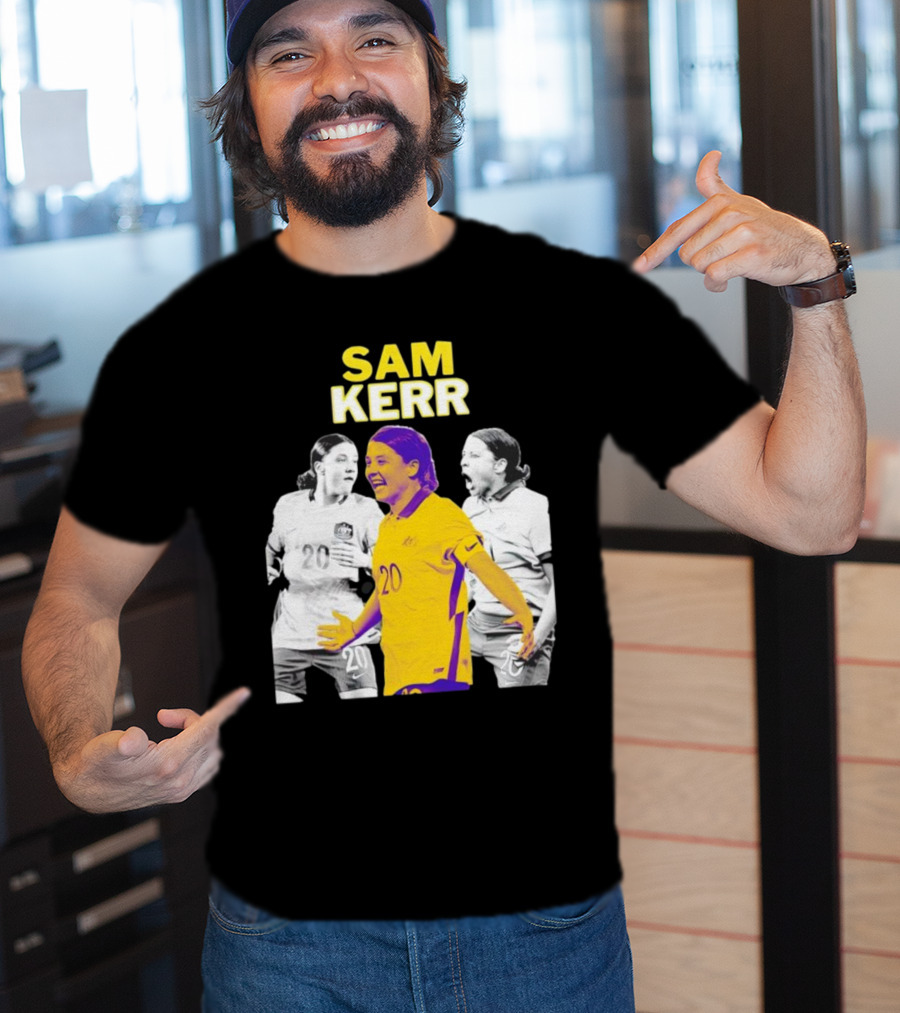 Sam Kerr Matildas Australia Soccer Star T-Shirt