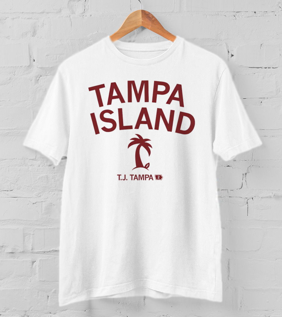 Tampa Island T.J. Tampa Palm Tree 12 T-Shirt