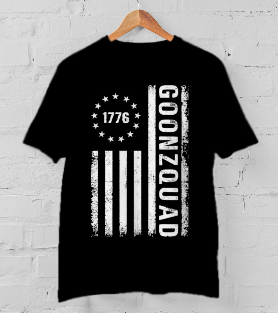 Goonzquad 1776 Distressed American Flag T-Shirt