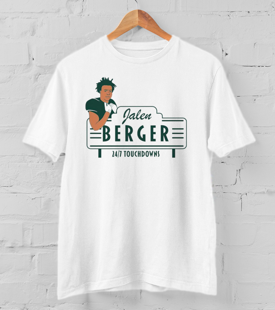 Jalen Berger Berger 24 7 Touchdowns T-Shirt