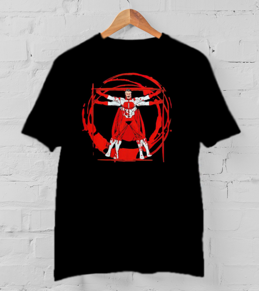 Omni-Man Invincible Vitruvian Superhero T-Shirt