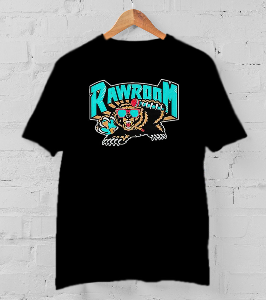 Raw Room Bear Claw Sunglasses And Baseball Cap T-Shirt