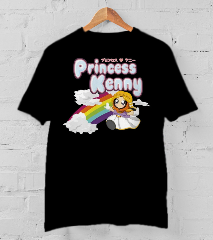 Princess Kenny Anime Rainbow Clouds South Park T-Shirt