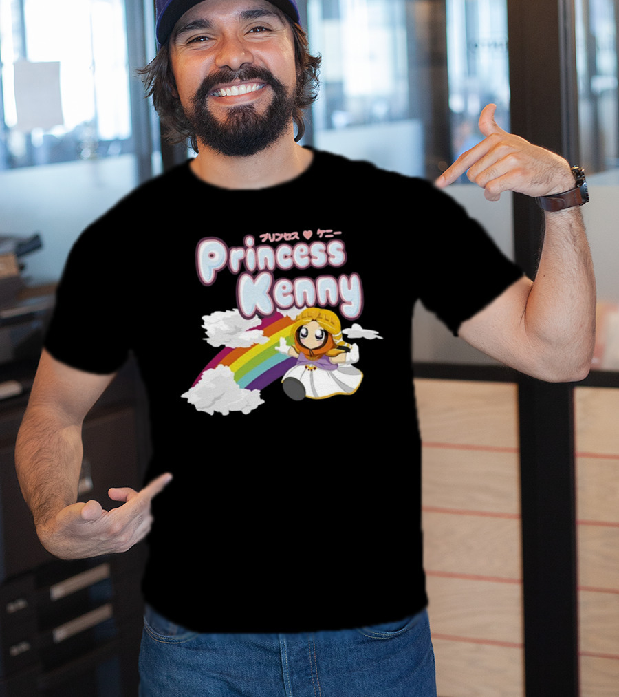 Princess Kenny Anime Rainbow Clouds South Park T-Shirt