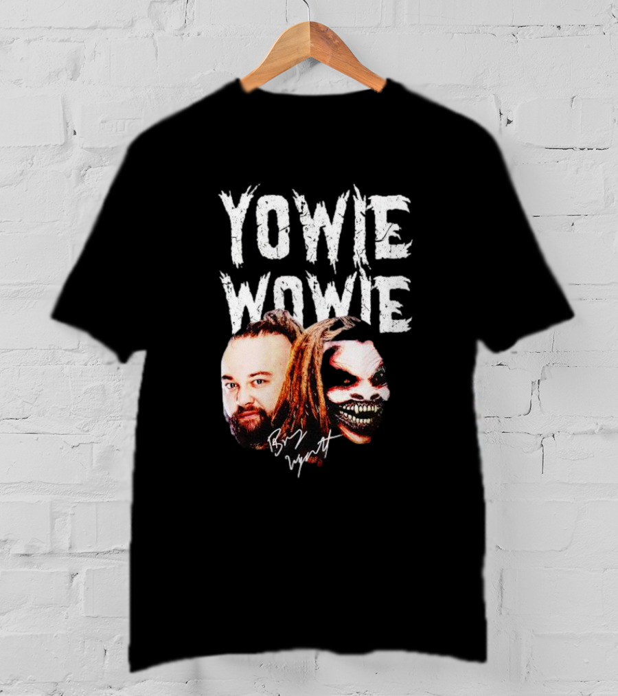 Windham Rotunda Bray Wyatt Yowie Wowie Signature Fiend Face T-Shirt