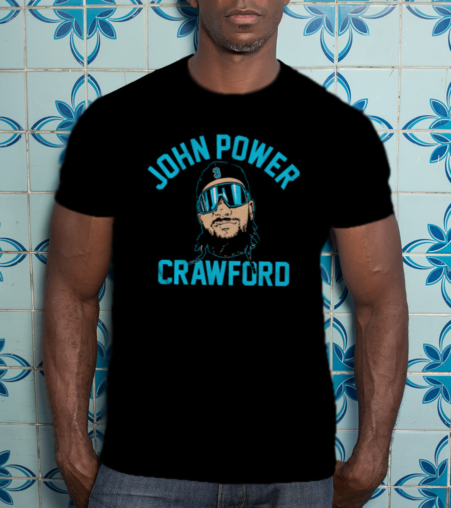 John Power Crawford J.P. Crawford Baseball T-Shirt