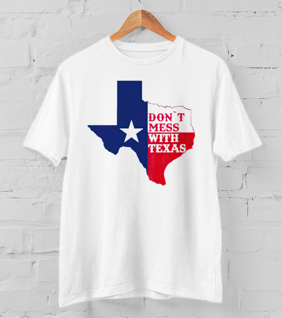 Don’t Mess With Texas Star Map T-Shirt