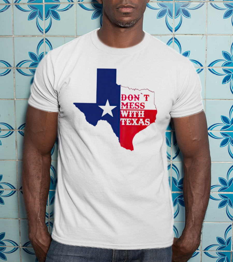 Don’t Mess With Texas Star Map T-Shirt