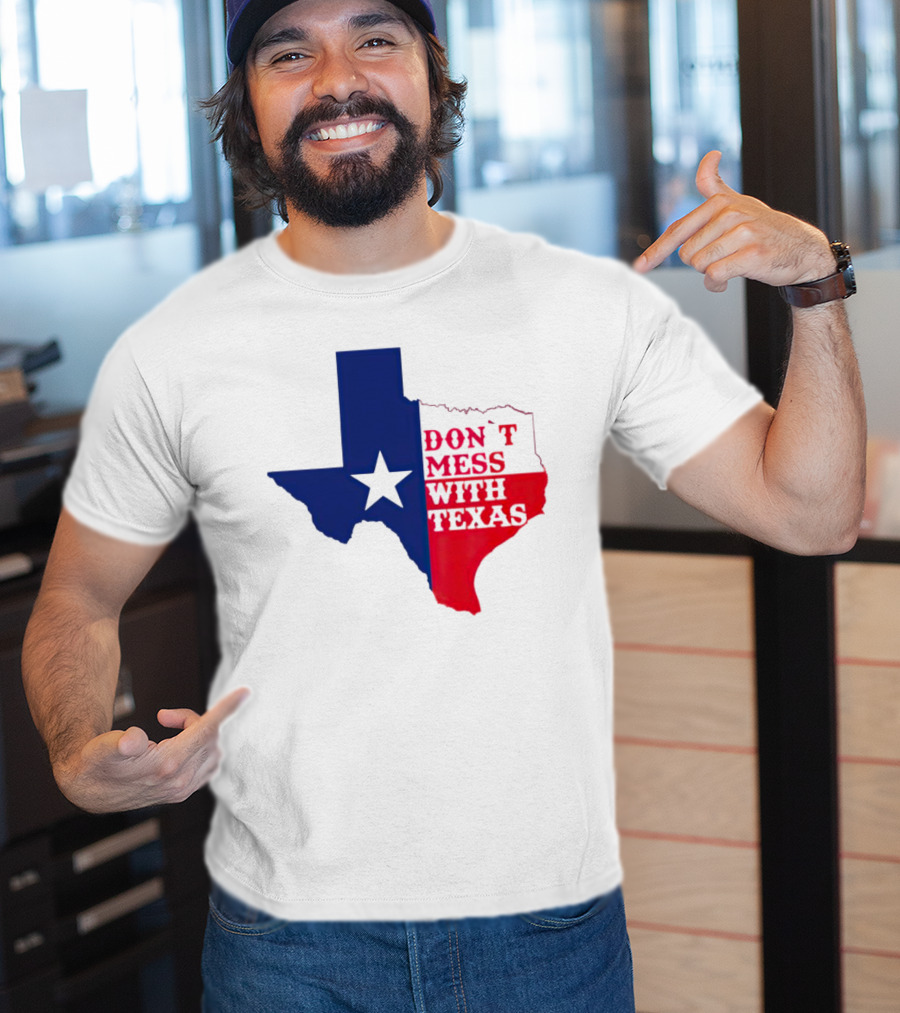 Don’t Mess With Texas Star Map T-Shirt